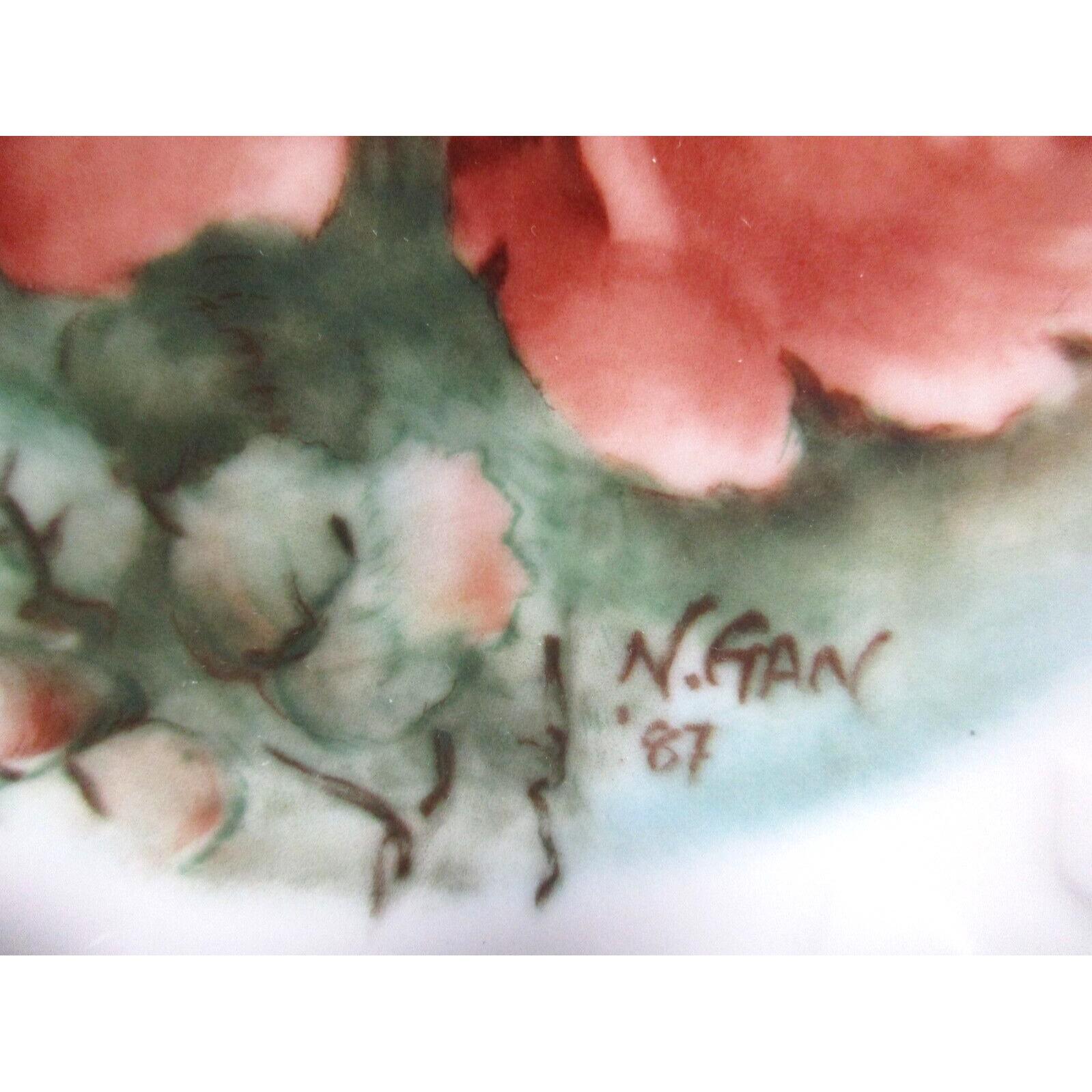 Narumi Bone China Plate Singapore Airlines Collectible 6” Signed