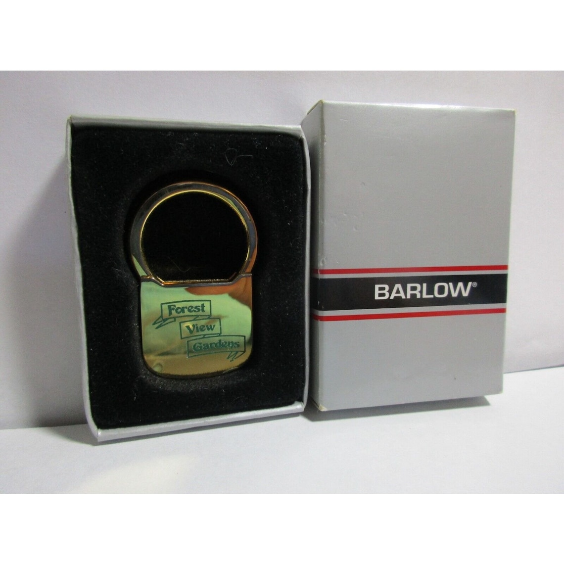 Vintage Barlow Gold Tone Twist Lock Key Holder From Forest View Gardens 1.75 L Etsy