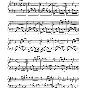 I Have a Dream - Digital Download Piano Solo Sheet Music - Key of B Flat