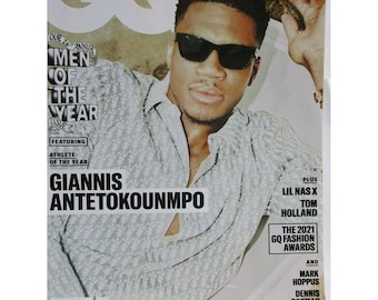 Revista GQ Dic/Ene - Hombre del Año - Atleta: Giannis Antetokounmpo