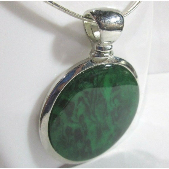 Silver Tone Infinity Solid Loop 16" Choker Neckla… - image 5