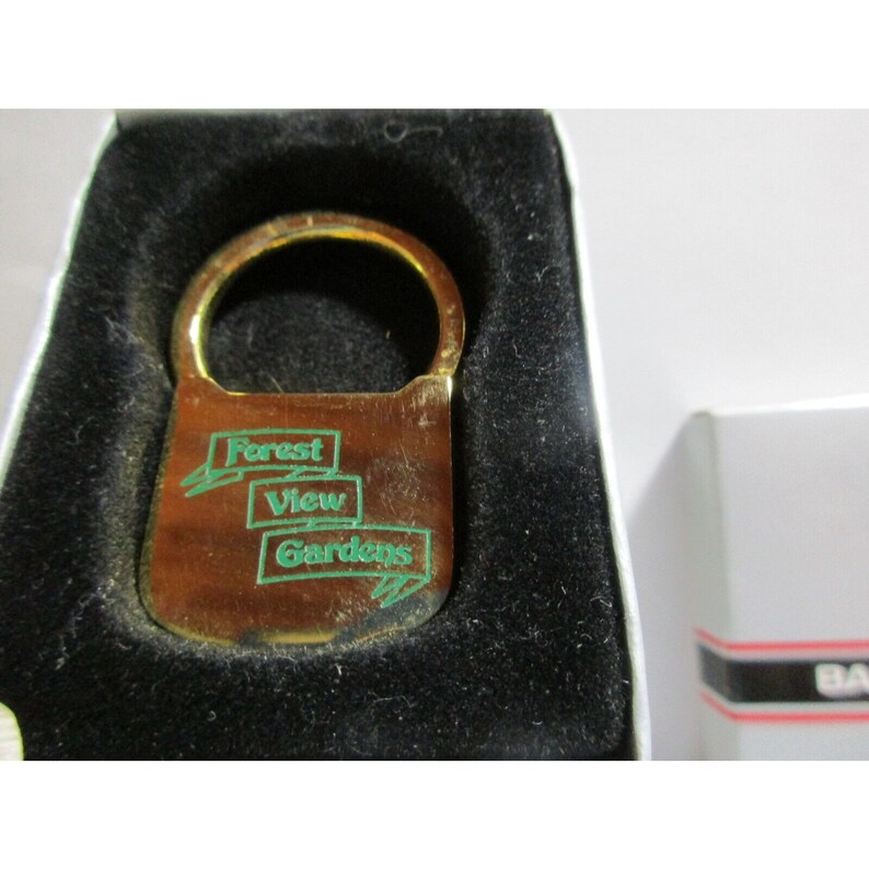 Vintage Barlow Gold Tone Twist Lock Key Holder From Forest Etsy