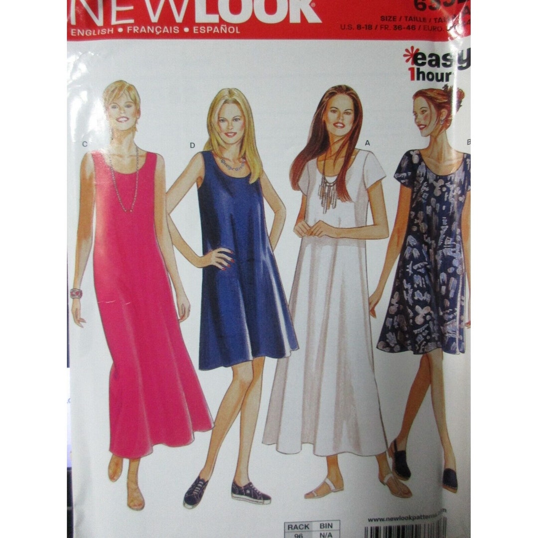 Simplicity New Look Pattern 6352 Sizes 8 18 Misses Summer Dress or