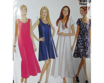 Simplicity New Look Pattern 6352 Sizes 8-18 Misses Summer Dress or Cover-Up UC