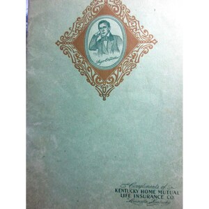 Piano - Vintage Songs of Stephen Foster Kentucky Home Songbook 1937 Ky Life Ins.