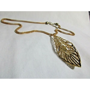 Vintage Gold Ton Seil Kette + 3 Seitige baumeln Filigrane Fall mit 10 Strasssteinen