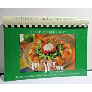 The Pampered Chef Spirale 1999 Heart of the Home Kochbuch Rezepte