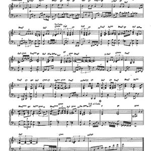 Puede incluir: Partitura de "What a Wonderful World" arreglada por Billy Stewart. La partitura presenta notas musicales, acordes y letras, con el título destacado en la parte superior. La partitura es para piano de cola.