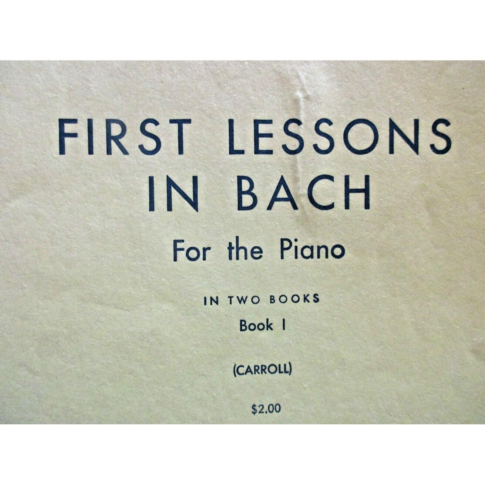 First Lessons In Bach Book 1 Von Johann Sebastian Bach Et Al. | Im Stretta Noten Shop Kaufen