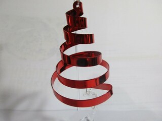 30 Spirali Decorativi Da Appendere 61cm | Rosso E Nero | Decorazioni Feste In Lamina Metallica | Ideali Per Compleanni E Matrimoni
