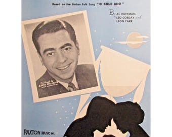 Bladmuziek: There's No Tomorrow (gebaseerd op O Solo Mio) 1949 Paxton Music