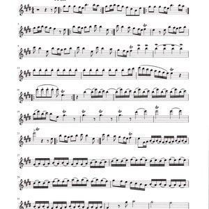 Violin Solo - Spring-Four Season by Vivaldi - Digital Sheet Music Key of E Major