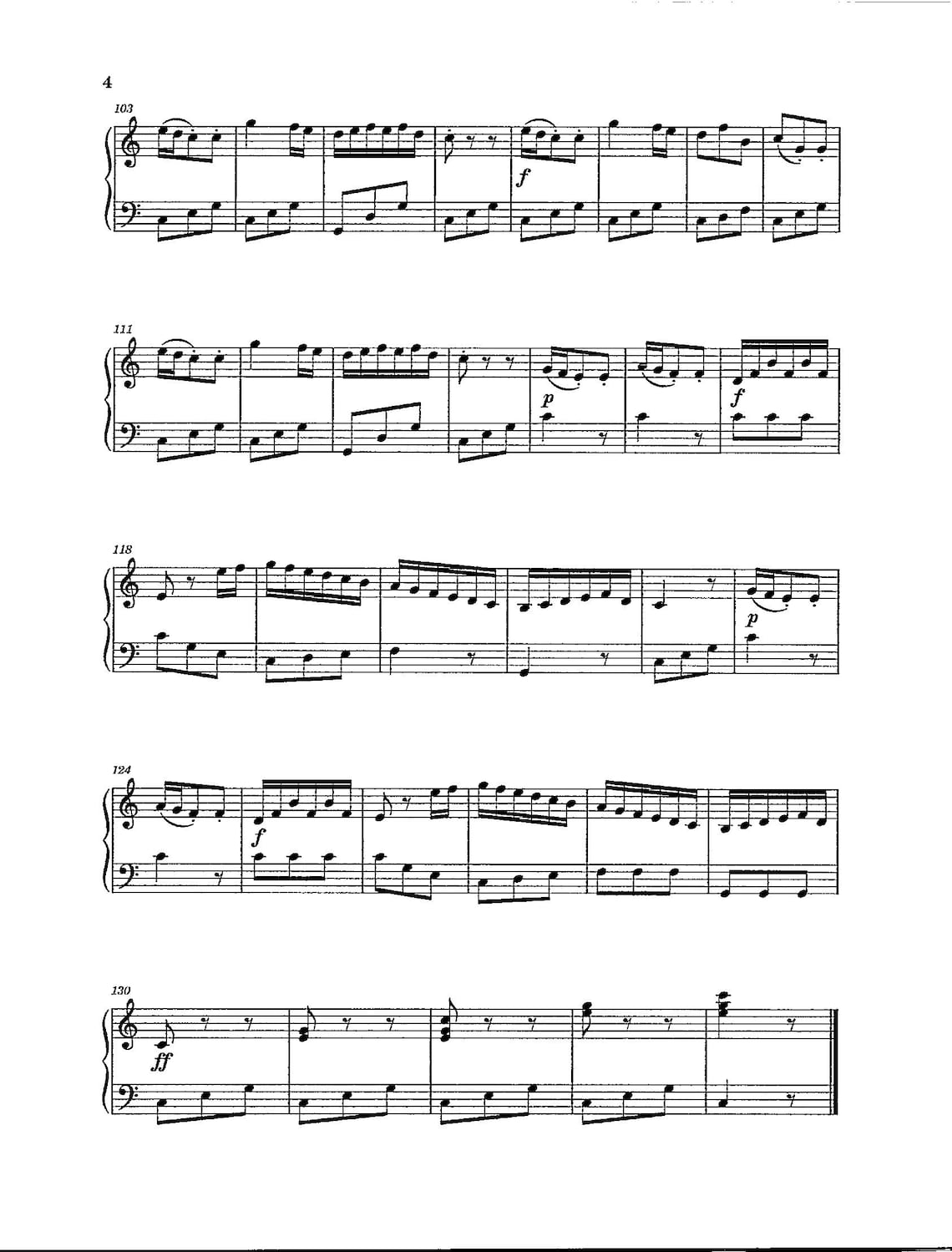 Piano Sonatina No. 1 in C Major Op.36 by Clementi - Digital Classic ...