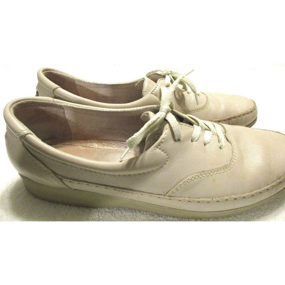 Rockport Super Sport Womens 10N Shoes Beige Lace up Soft Etsy