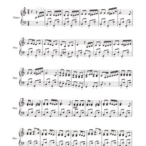 American Patrol - Digital Piano Solo Sheet Music - Key of C