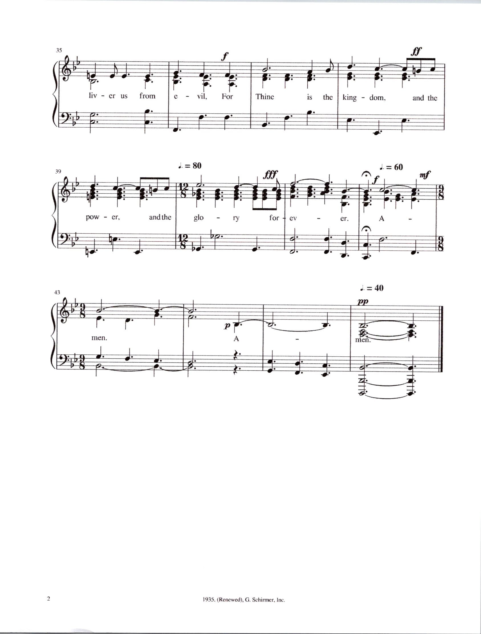 主の祈り - デジタル簡単ピアノ＆ボーカル宗教楽譜 - 調：B♭ - Etsy 日本