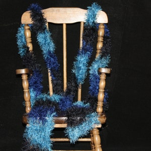 Handmade Fuzzy Fun Fur Scarf