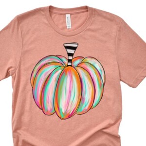 Halloween Pumpkin,Jack O Lantern, Multi Colored, Fall, Do It Yourself Iron On Decal