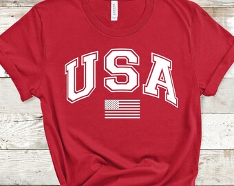 USA Flag, Do It Yourself Iron On Decal, Vinyl, America