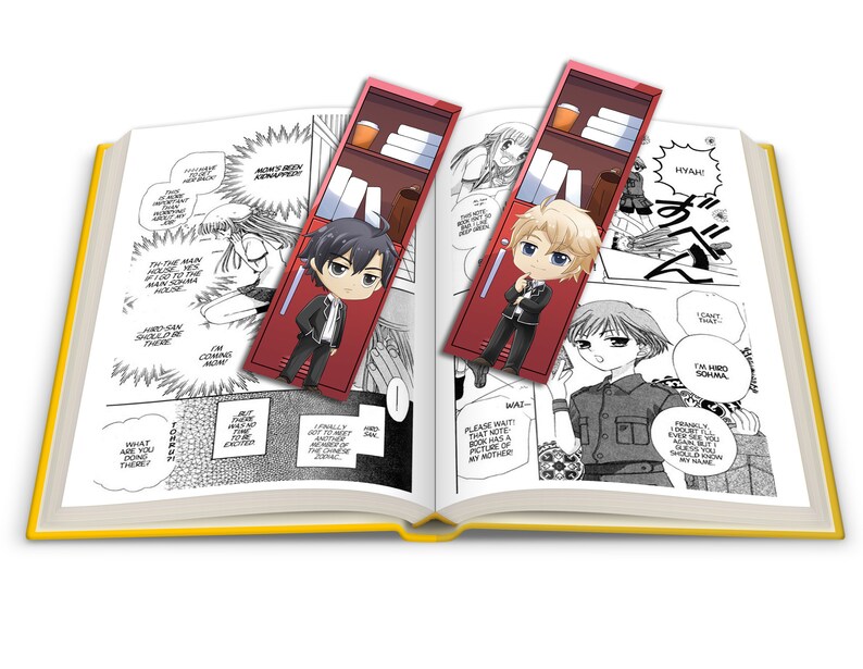 2022 Anime Fillable Bookmark Manga Book Tracker Printable Etsy Canada