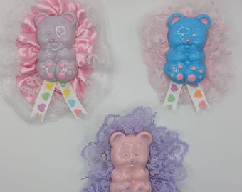 Kawaii Bear 2way pin clip hair accessories Fairykei Jfashion Lolita Harajuku