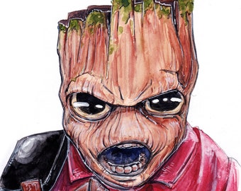 Angry Baby Groot