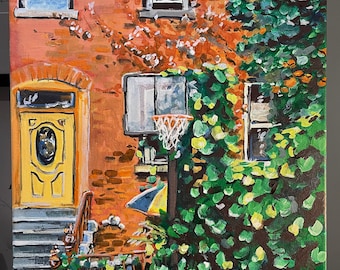 Hoop Dreamin (Obscured Hoop in Brooklyn)