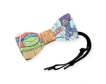 TMNT Bow Tie - Geeky Bow Tie - Wedding Bow Tie - Boys Bow Tie