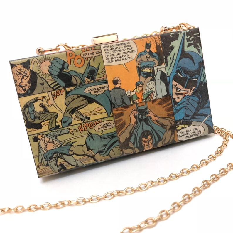 Superhero Clutch Comic Book Personalized Clutch Superhero Etsy