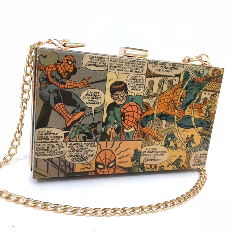Superhero Clutch Comic Book Personalized Clutch Superhero Etsy