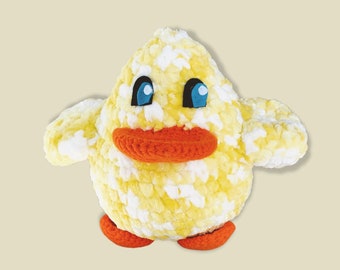 Duck Plushie Crochet Pattern/Beginner Duck Crochet/Easter Duck Amigurumi Pattern/Duckling Crochet Design/Easter Duck Décor/Duck Gift