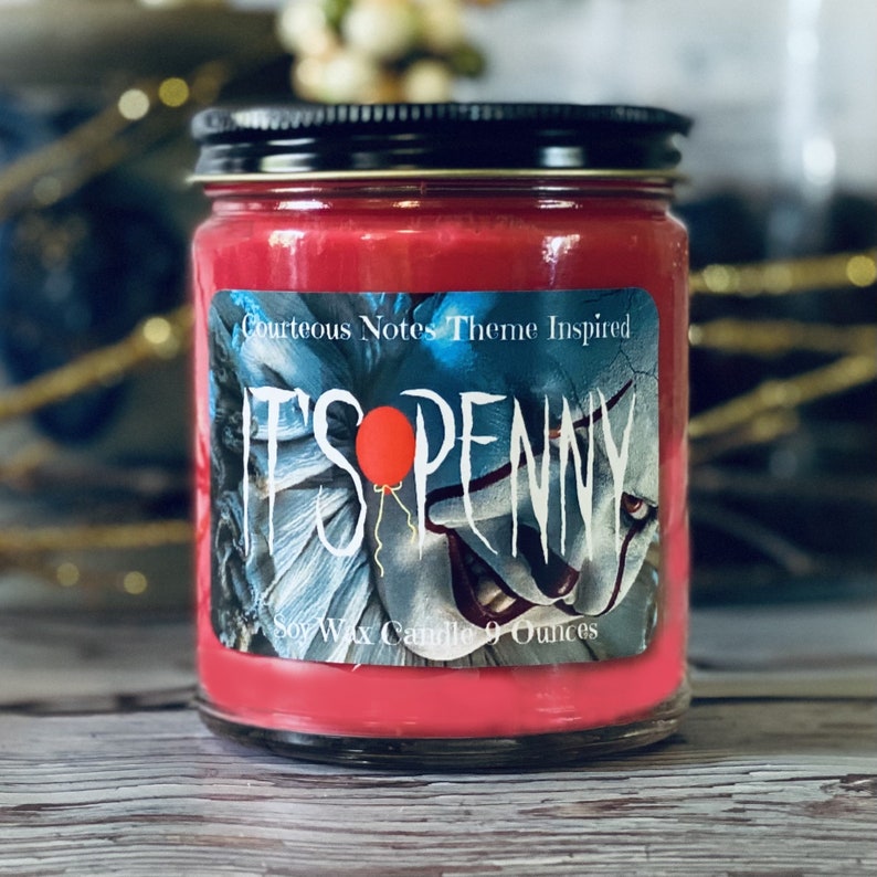IT'S PENNY Theme Inspired Soy Wax Candle Highly Fragrant Etsy