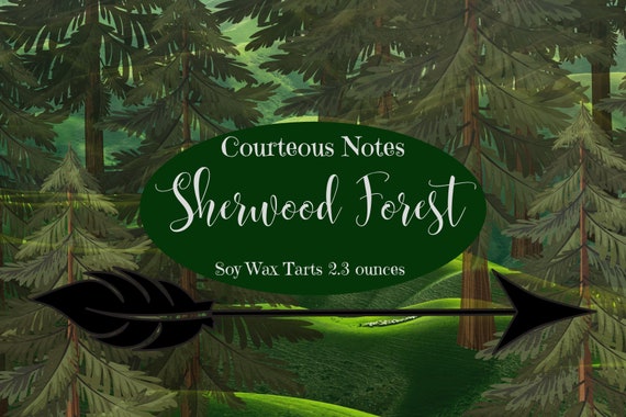 Sherwood Forest Disney Theme Park Inspired Soy Wax Tarts