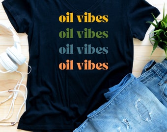 Essential oil vibes t shirt natural mom t-shirt EOs gift oily mama healing oils