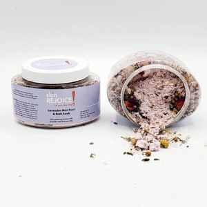 Hand Made Lavender Mint Bath & Foot Soak