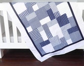 Baby Quilt - Cot Quilt - Baby Bedding - Nursery Decor - Baby Shower - Baby Gift