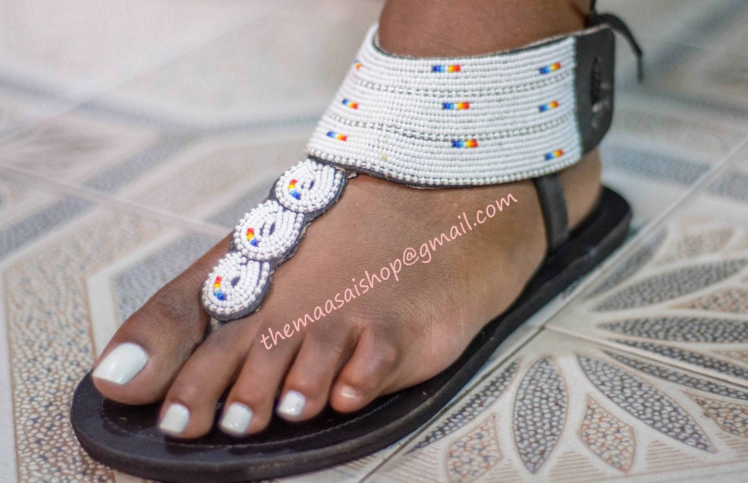 Greek Sandals/ Maasai Sandals/ Maasai Sandals - Etsy