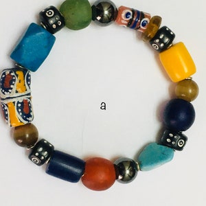 Antieke Afrikaanse charme armbanden / Cowrie Schelpen Armbanden / Good Luck Charms / Good Health Charms-Free Express Shipping