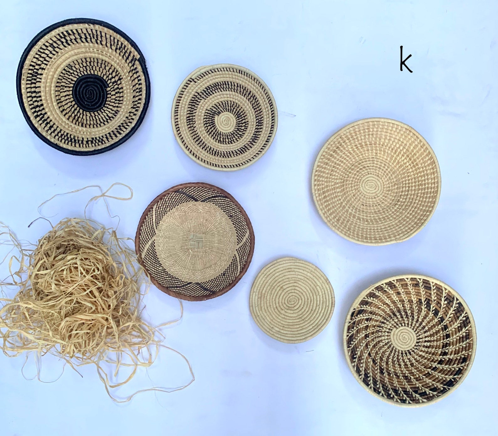 Handmade African Wall Decor / Wall Hanging Decor Set / African Etsy