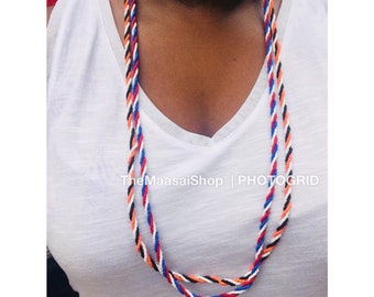 Handmade AFRICAN Maasai Necklace, Tribal Necklace, Her Necklace, Afrocentric Necklace, African Jewelry, Colorful Necklace, Maasai Jewelry