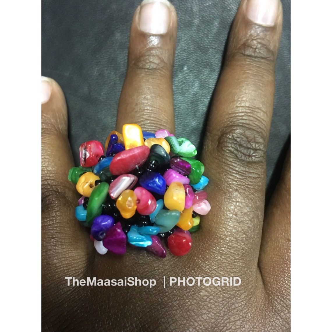 African Jewelry Kenyan Handmade Jewelry Statement Rings Etsy