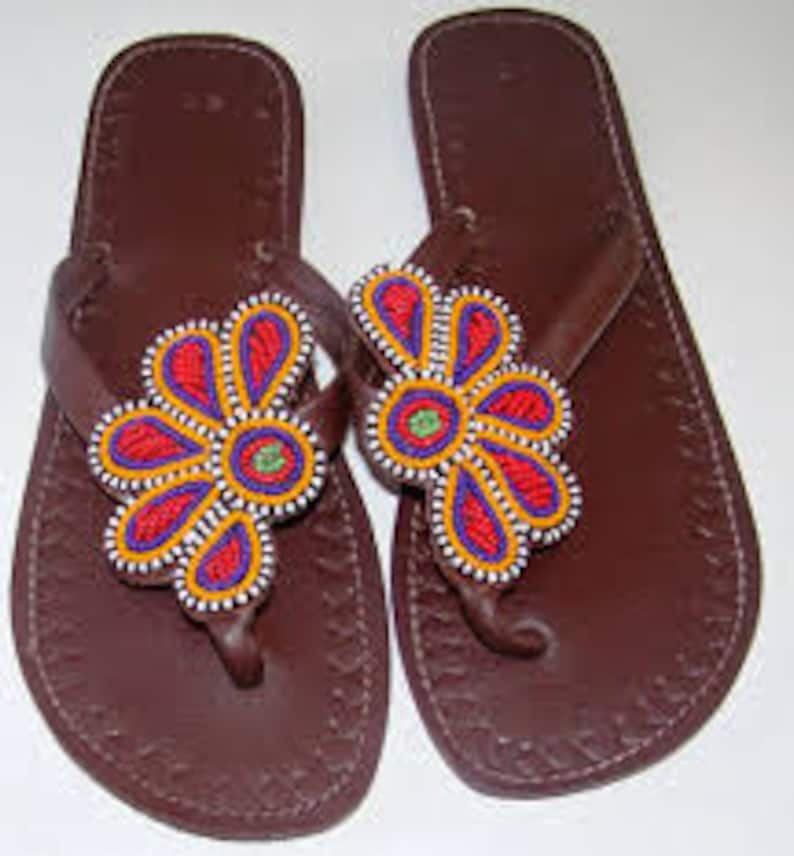 Handmade Leather Sandals African slippers Handmade Leather Sandals African slippers