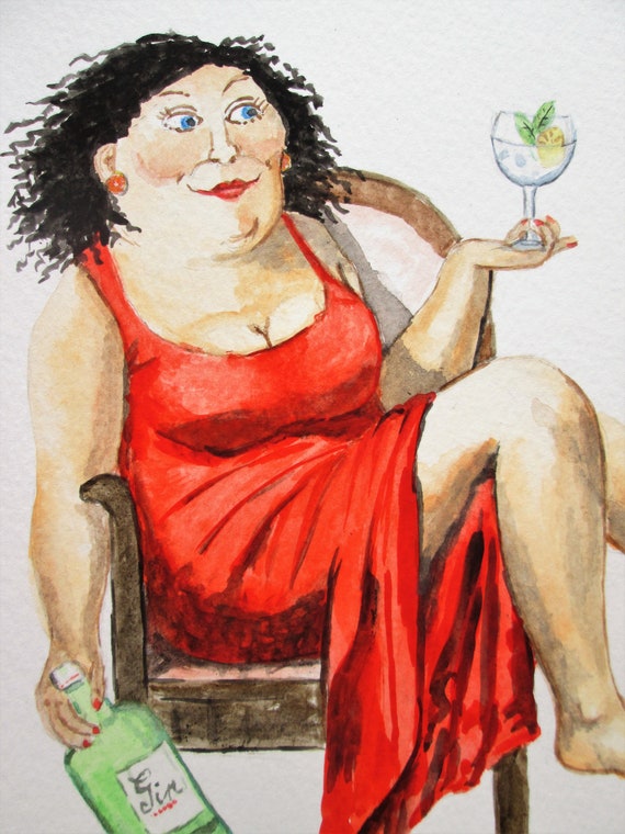fat girl red dress