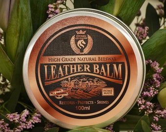 Leather balm - All natural home made and hand poured