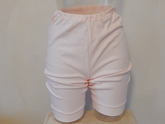 Vintage Cotton Underwear Ladies Unused Pale Pink … - image 1