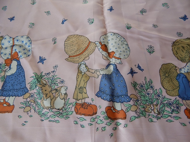 Vintage Kids Fabric Polyester Fabric Vintage Fabric for Sewing Etsy