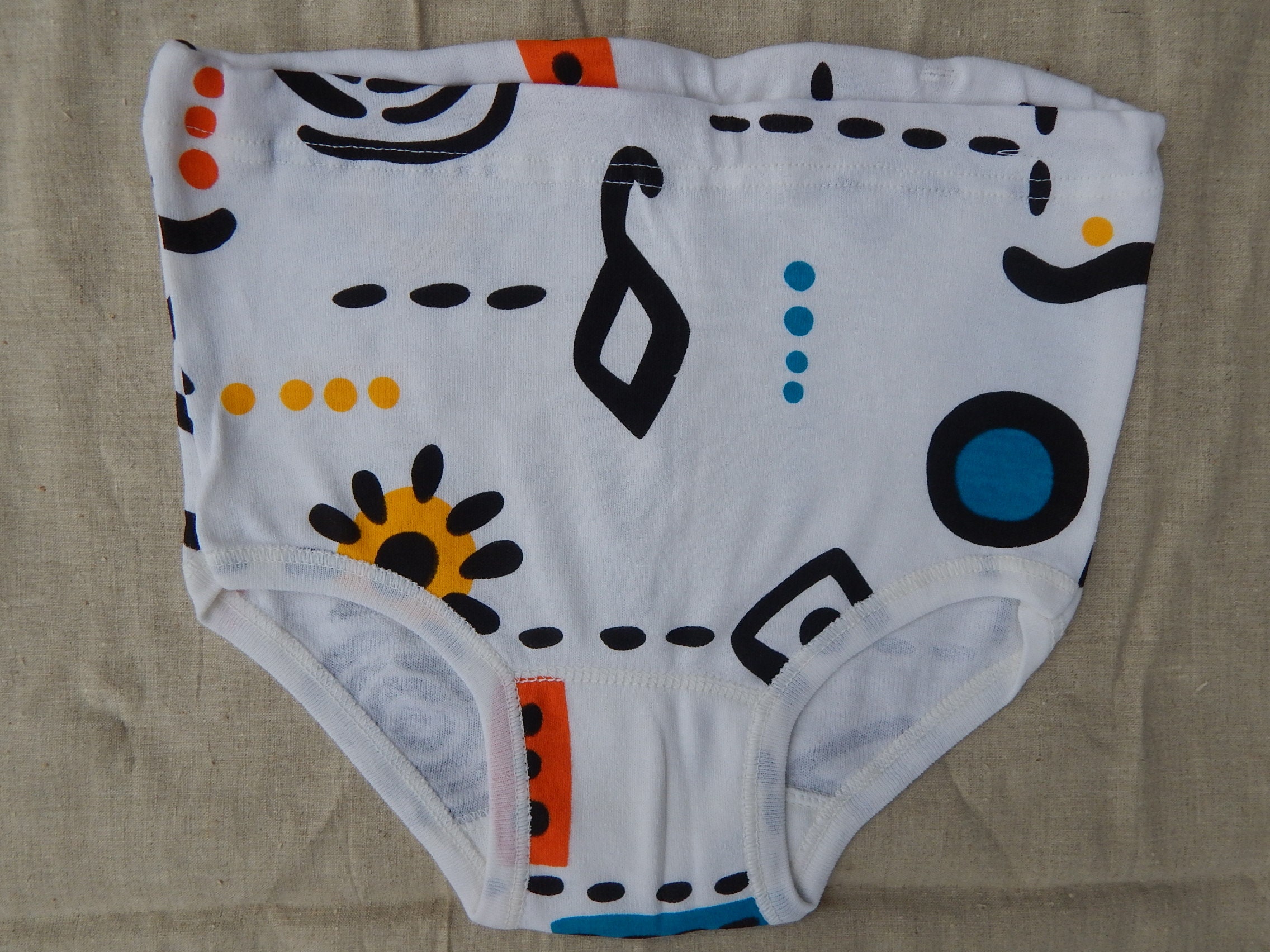 Girls Boys 6-8 Years Old Vintage Underwear Unused Underwear