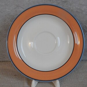 Arabia of Finland Arctica APRIKOS Coffee Saucer for Replacement Designed by Inkari Leivo White Ceramic Set 1970s