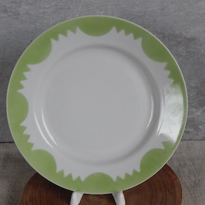 Set of 5 Plates RPR Plate  Vintage Riga Porcelain Factory Plate Dessert Plate Tableware Serving Dish Faience Plate from 1970 s. RPR
