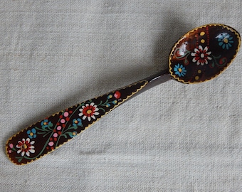 Vintage Decorative Wooden Spoon Kitchen decor hand painted Wood Spoon Country Kitchen